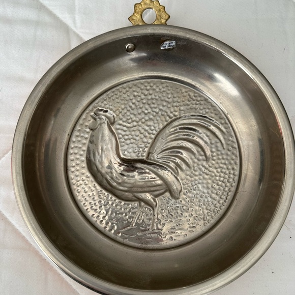 Vintage Solid Copper Rooster Mold Wall Hanging - Picture 2 of 5